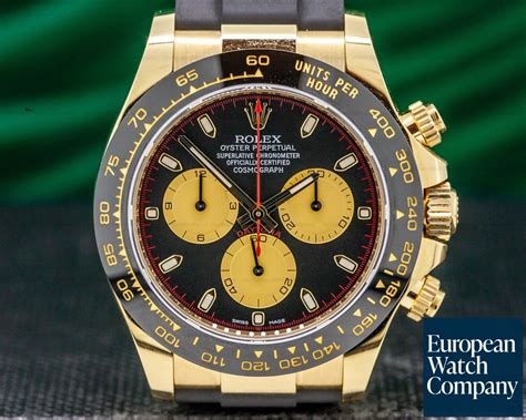 rolex cosmograph daytona 18k 2-tone black dial|rolex cosmograph daytona 116518ln.